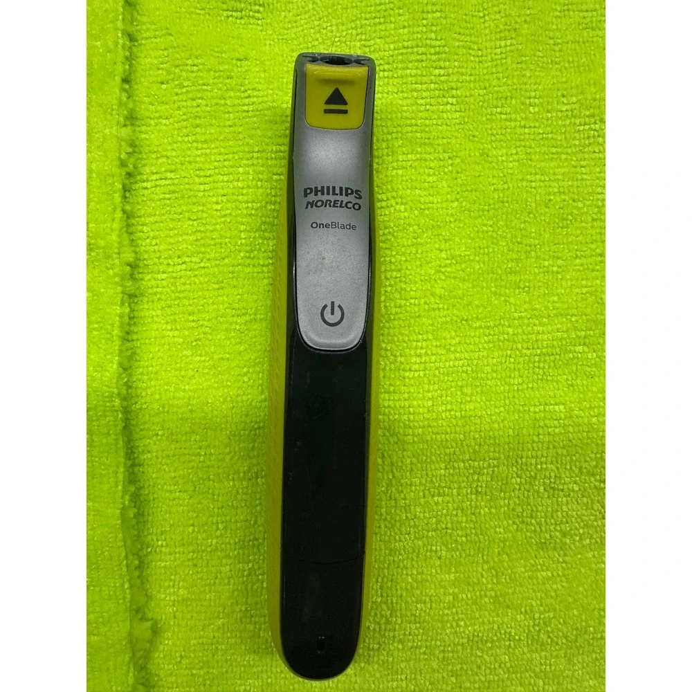 Philips Norelco OneBlade Electric Trimmer Shaver Handle QP2520 Lime Green Black